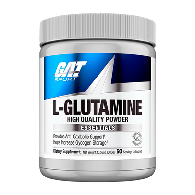 GAT Sport L-Glutamina 300Gr 60 Servicios