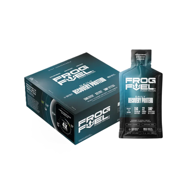 Frog Fuel Power Protein Collagen Protein Caffein Free 24 shots Berry Flavor Portada 2