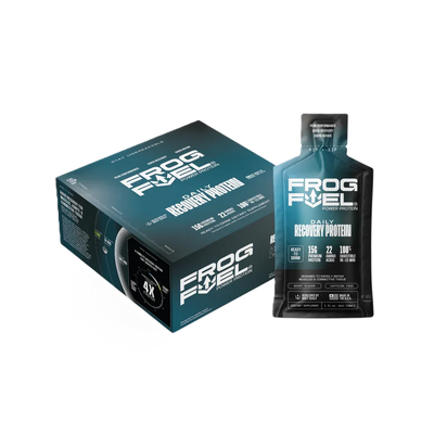Frog Fuel Power Protein Collagen Protein Caffein Free 24 shots Berry Flavor Portada 2