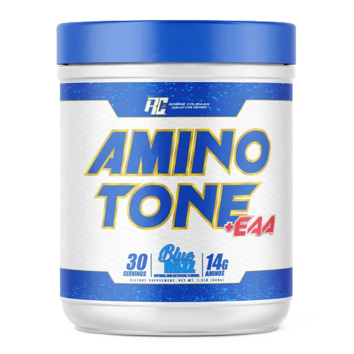 Ronnie Coleman Amino-Tone EAA 30 servicios mora azul