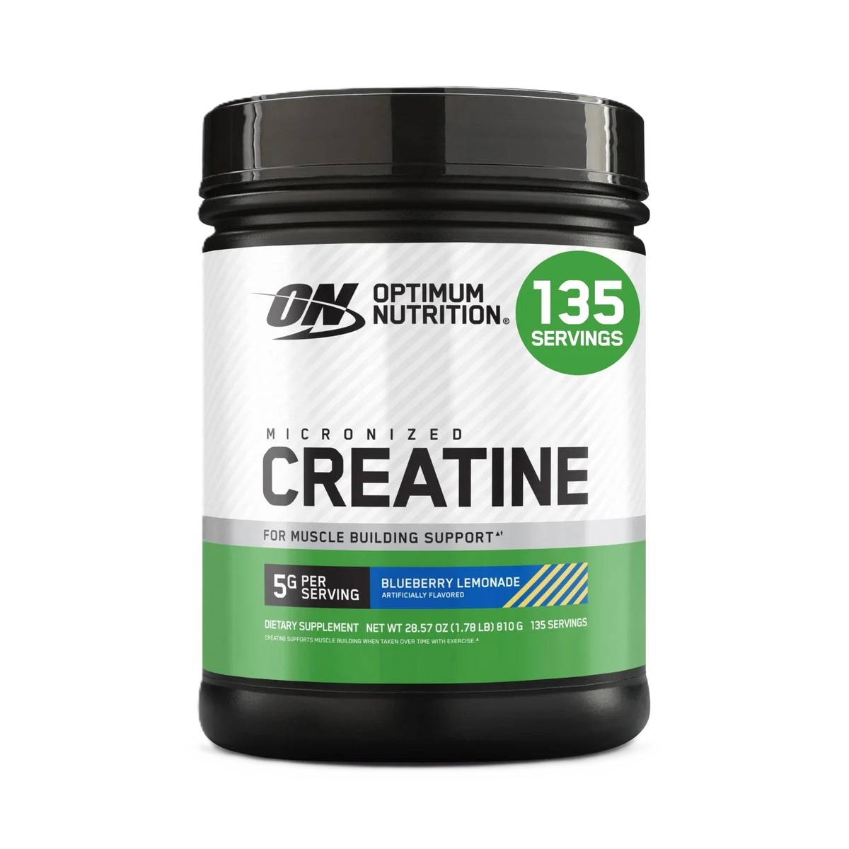 Optimum Nutrition Creatina Blueberry Lemonade 135 Servicios