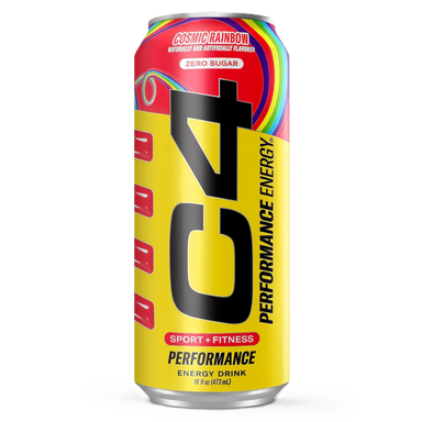 Cellucor c4 energy drink zero azucar 16 oz (12 latas) cosmic rainboe