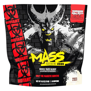 Mutant Mass Extreme 2500 Proteina 6 Lbs cookies and cream