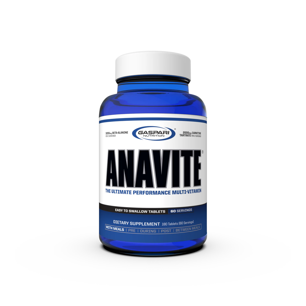 Gaspari Nutrition Multivitaminico Anavite 180 Tabletas