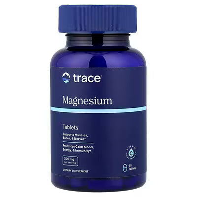 Trace Minerals Magnesium 60 Tbs