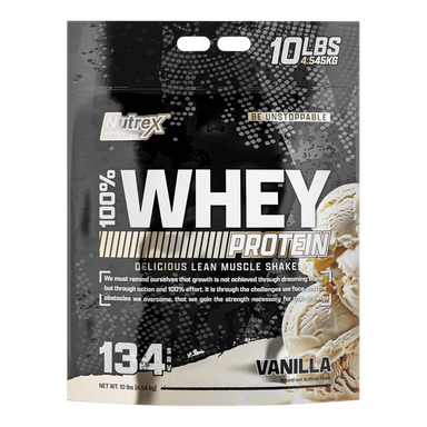 Nutrex Research Proteina 100% Whey 10 Lbs 134 Servicios Vainilla