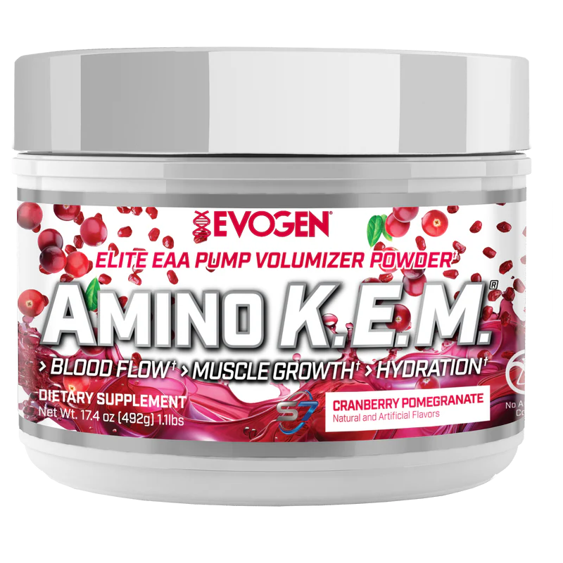Evogen Amino KEM Eaa y Bcaa 30 Servicios cranberry pomegranate