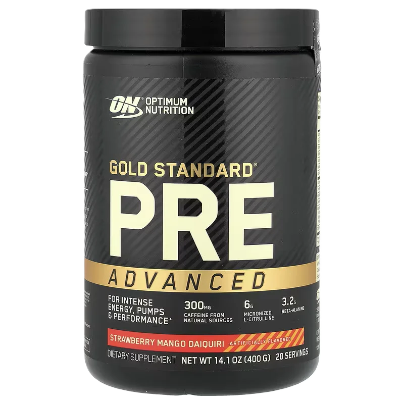ON Gold Standard Pre Advanced 20 servicios Strawberry Mango Daiquiri