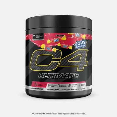 Cellucor C4 Ultimate Pre Entreno 20 servicios 320gr cherry jolly rancher