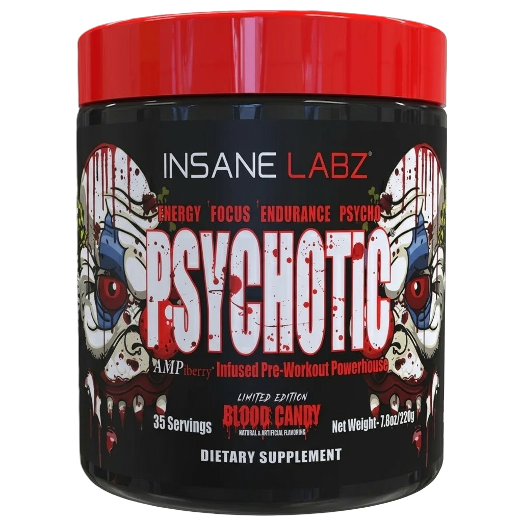Insane Labz Psychotic Blend Pre Entreno 35 Servicios blood candy