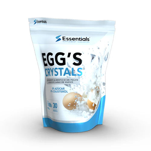 Essentials Egg´s Crystals (Claras de Huevo) 1.98 Lbs 30 Servicios