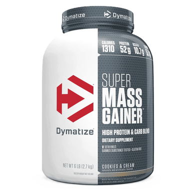 Dymatize Proteina Super Mass Gainer 6 Lbs cookies