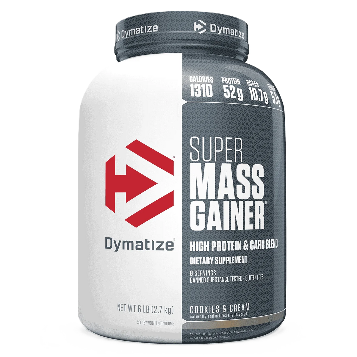Dymatize Proteina Super Mass Gainer 6 Lbs cookies