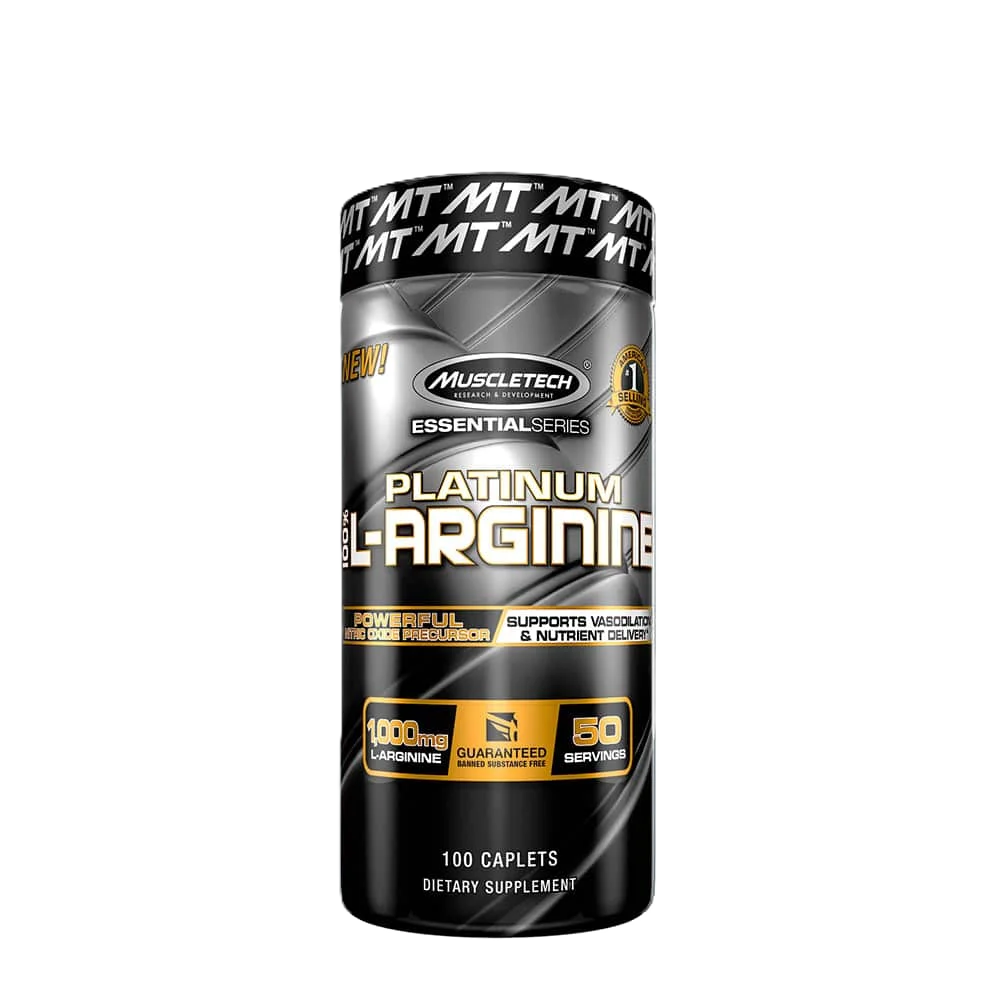 Muscletech Platinum L-Arginina 100 tabletas
