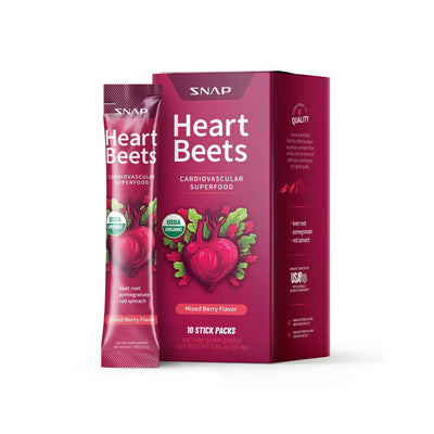 Snap Suplements Heart Beets 10 Sticks