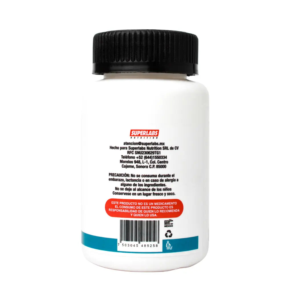 Superlabs Nutrition Zinc 20mg 100 Tabletas portada 2
