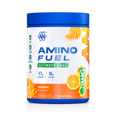 AN Amino Fuel Ultimate EAAs 30 Servicios. Aminoácidos Orange Portada