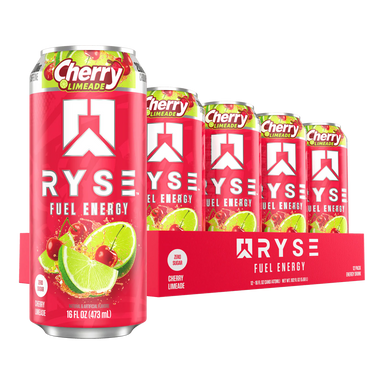 Ryse Fuel Energy Drink 12 pack Cherry Limeade