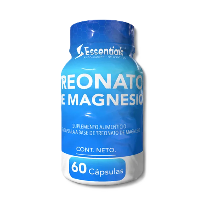Essentials Treonato de Magnesio 60 Capsulas