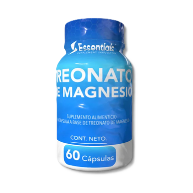 Essentials Treonato de Magnesio 60 Capsulas