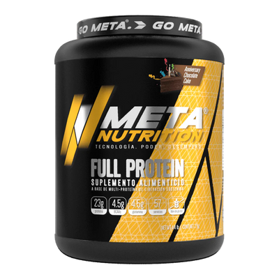 Meta Nutrition Full Protein 4.4 libras Aniversary Chocolate Cake