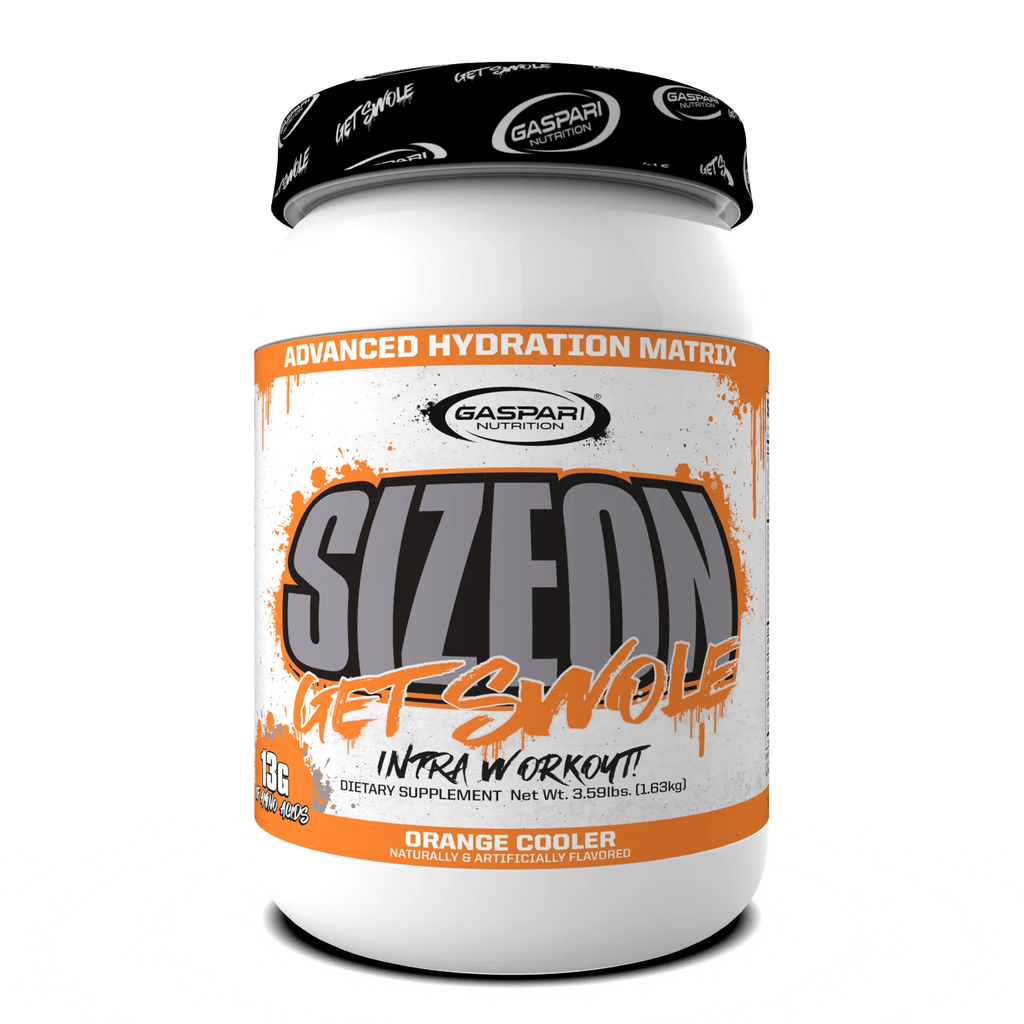 Gaspari Nutrition Creatina Sizeon 3.59 Lbs 24 Servicios naranja