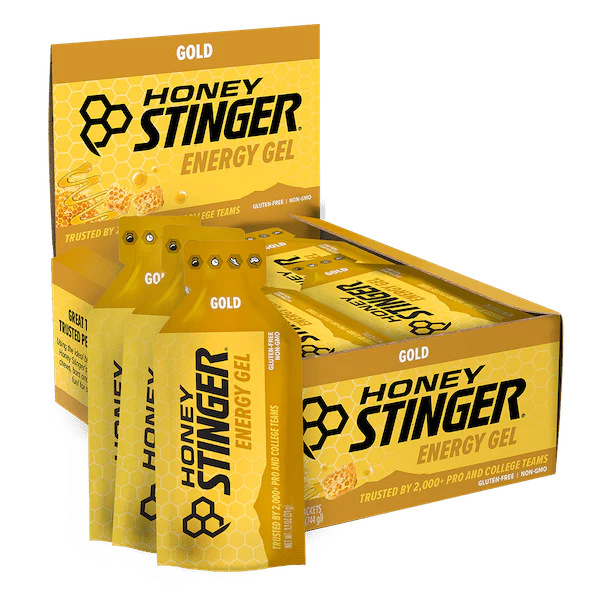 Honey Stinger Energy Gel Miel Y Electrolitos 24pz 31gr Miel Portada
