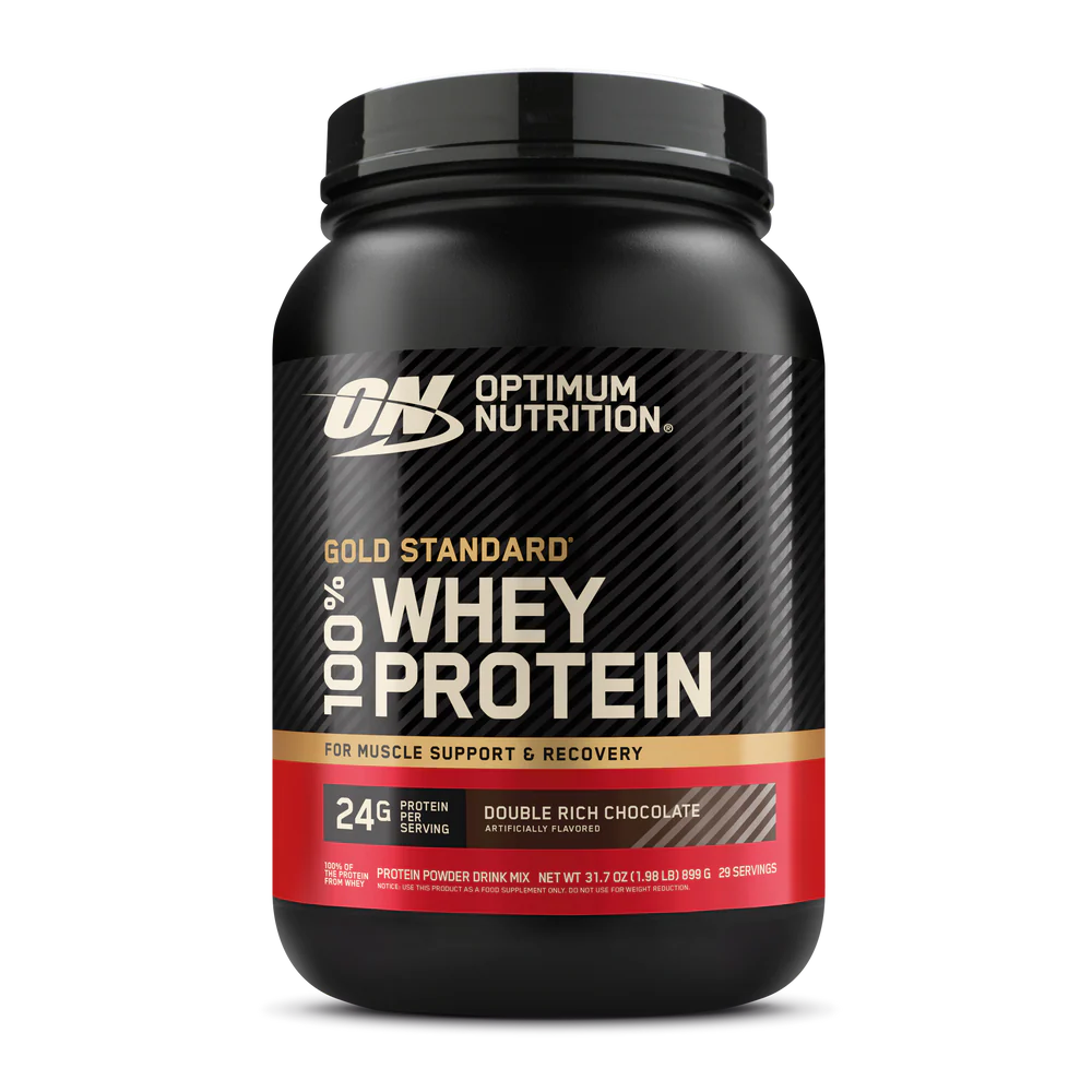 Optimum Nutrition Proteina Gold Standard 100% Whey 2 Lbs idouble rich chocolate