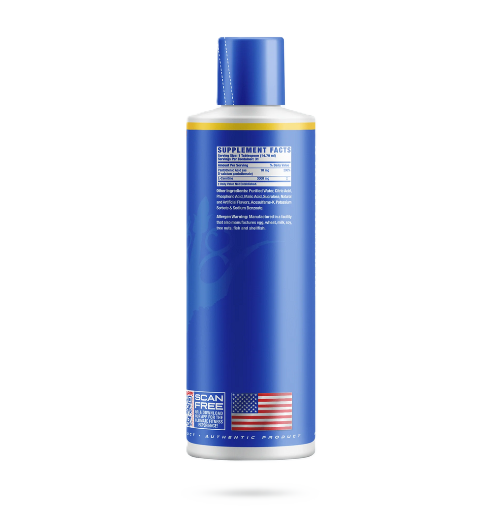 Ronnie Coleman Carnitina Xs 3000 Liquida 31 Servicios informacion nutriciona