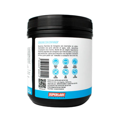 Superlabs Nutrition Colágeno Hidrolizado en Polvo sabor Natural 454g Portada 2