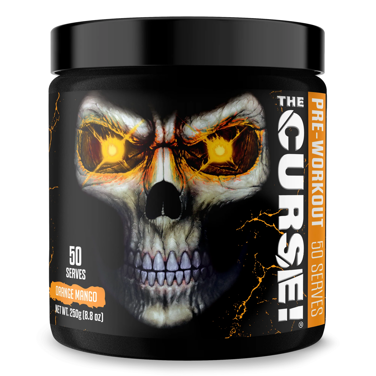 JNX Sports The Curse Pre Entreno 50 Servicios mango naranja