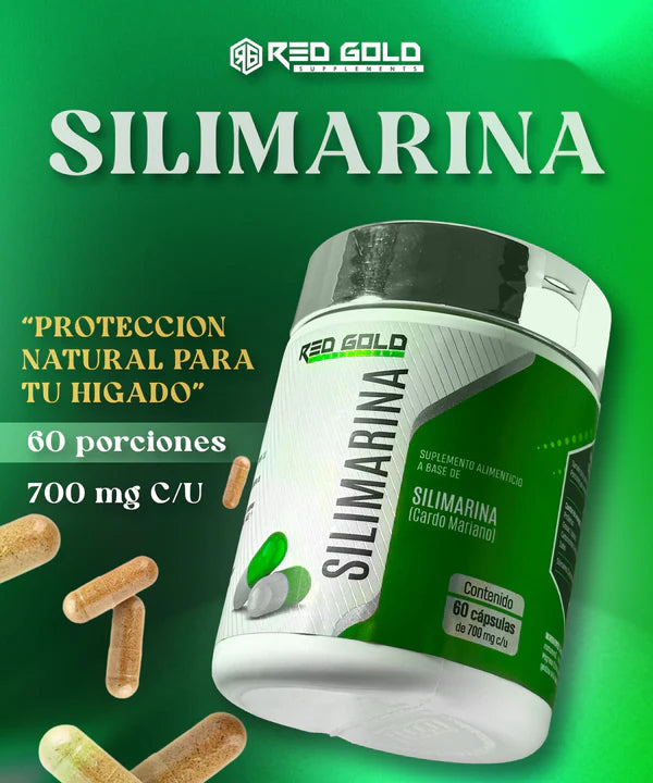 Red Gold Silimarina 700mg 60 Tabletas Informacion nutricional