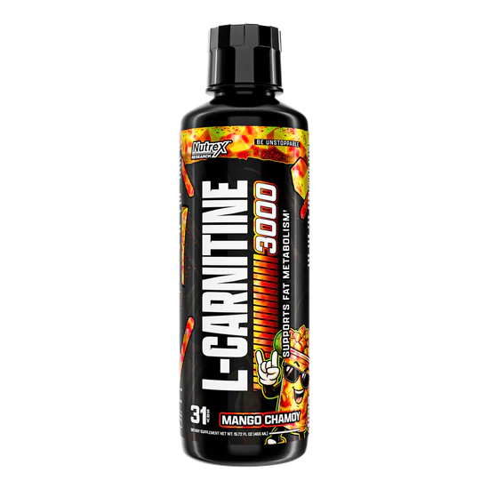 Nutrex Carnitina Liquida 3000mg 31 Servicios Sour Mango Chamoy