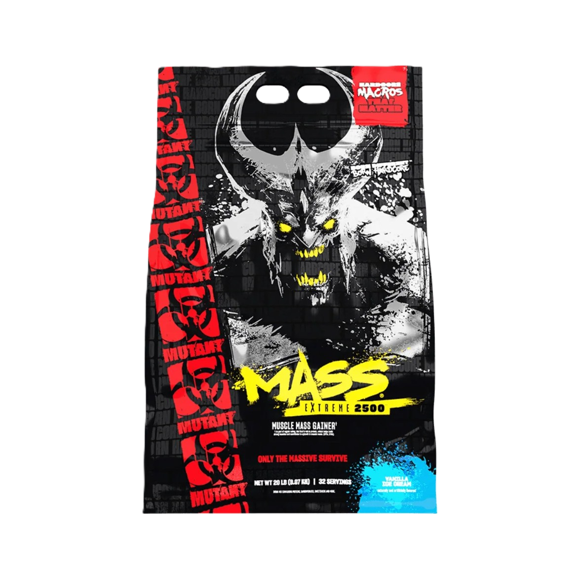 Mutant Mass Extreme Proteina 20 Libras vainilla