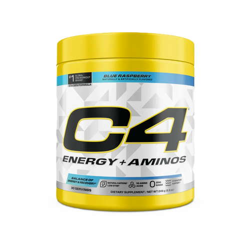 Cellucor C4 Energy + Aminos 30 servicios Blue Raspberry Portada