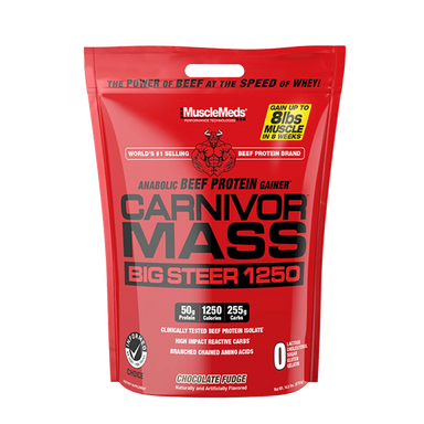 Musclemeds Proteina Carnivor Mass Big Steer 15 Lbs chocolate