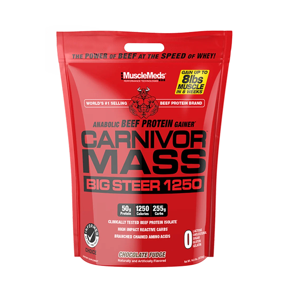 Musclemeds Proteina Carnivor Mass Big Steer 15 Lbs chocolate