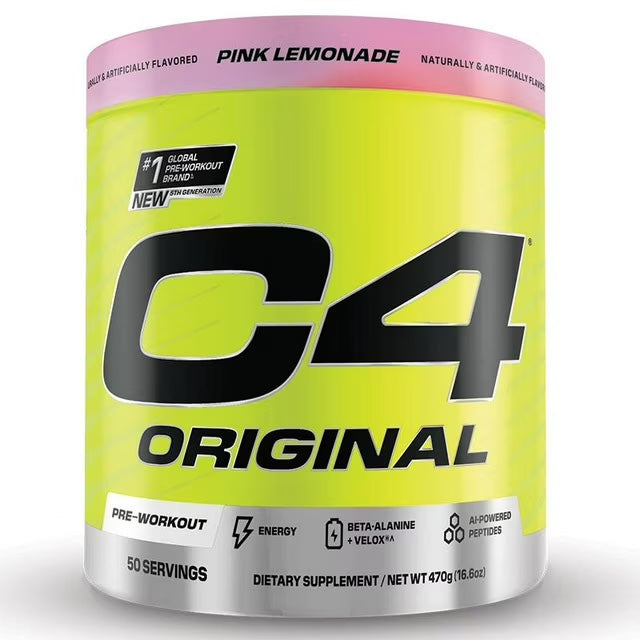 Cellucor C4 Pre Entreno Original 50 servicios pink lemonade