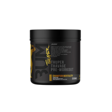 Raw Nutrition Bum Thuper Thavage Pre Entreno 20 Servicios Champion mentality