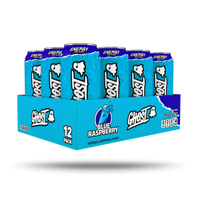 Ghost Energy Drink 16Oz 12 Pack Blue Raspberry