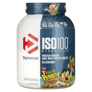 Dymatize Proteina Iso 100 3 Lbs 45 Servicios fruity pebbles