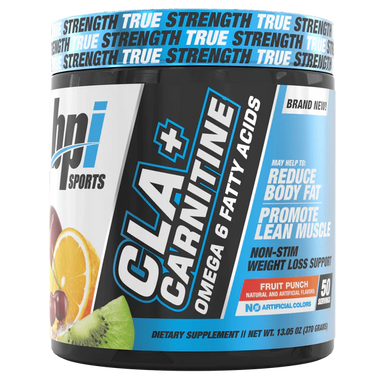 BPI Sports Cla+ Carnitina 50 Servicios Ponche de Frutas