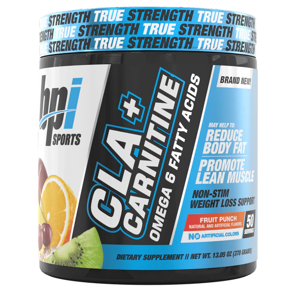 BPI Sports Cla+ Carnitina 50 Servicios Ponche de Frutas