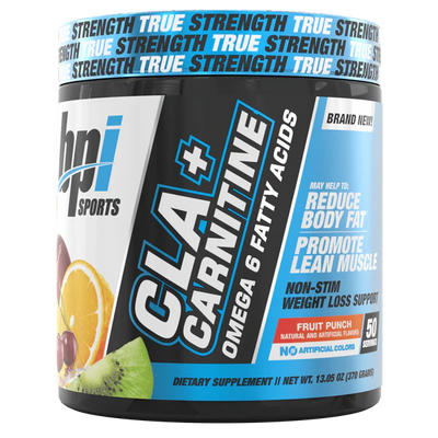 BPI Sports Cla+ Carnitina 50 Servicios Ponche de Frutas