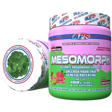Aps Mesomorph Pre Entreno 25 Serv fresa kiwi
