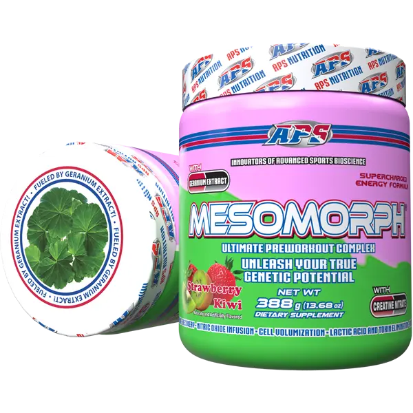 Aps Mesomorph Pre Entreno 25 Serv fresa kiwi
