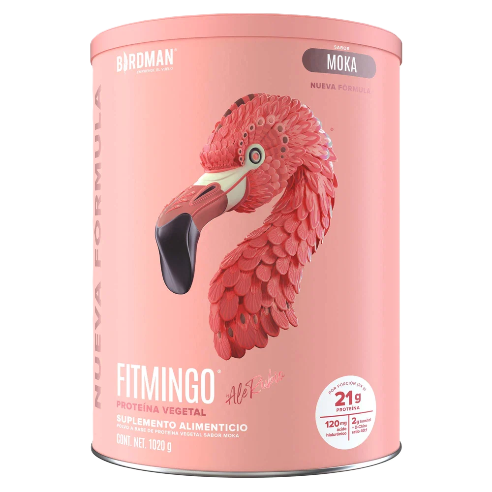 Birdman Proteina Fitmingo 1.02Kg moka