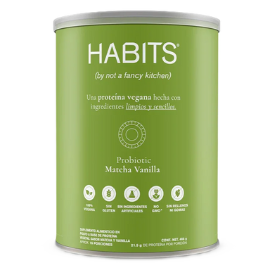 Habits Proteina Vegetal 488gr Matcha Vainilla