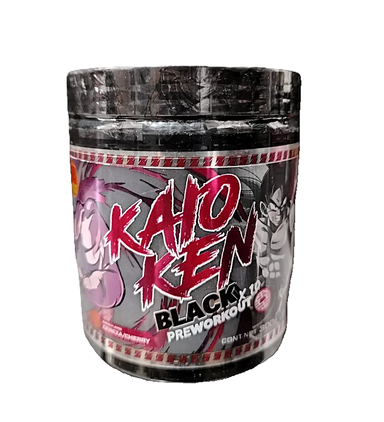 Saiyan Labz Kaioken Black Pre Entreno 30 servicios Cherry