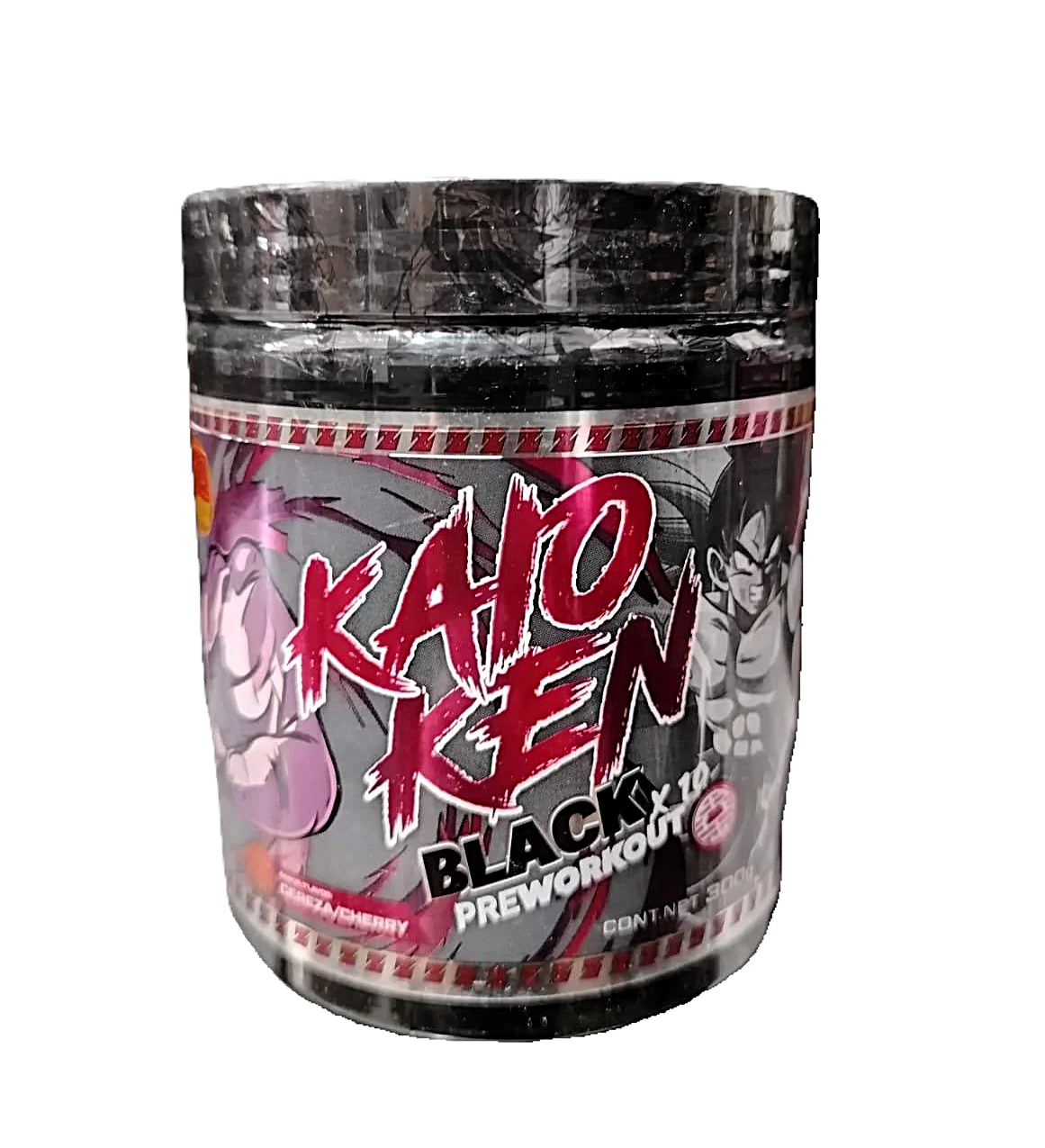 Saiyan Labz Kaioken Black Pre Entreno 30 servicios Cherry